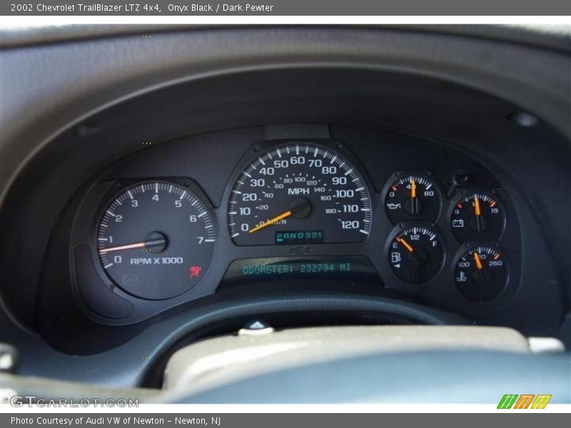  2002 TrailBlazer LTZ 4x4 LTZ 4x4 Gauges