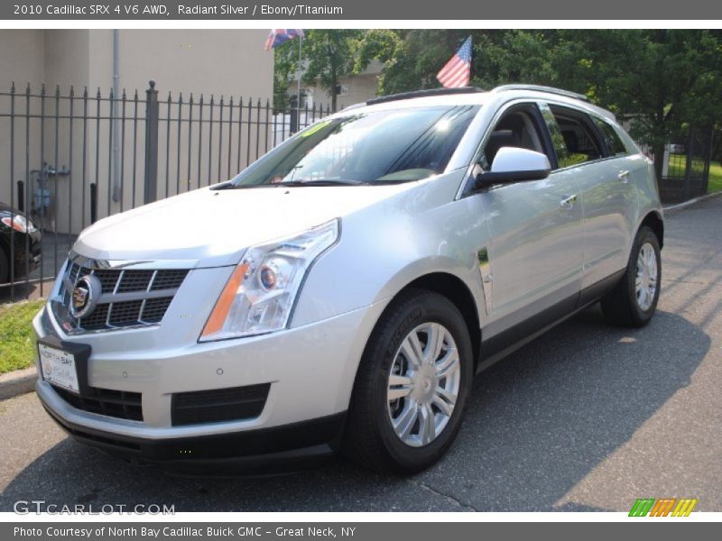 Radiant Silver / Ebony/Titanium 2010 Cadillac SRX 4 V6 AWD