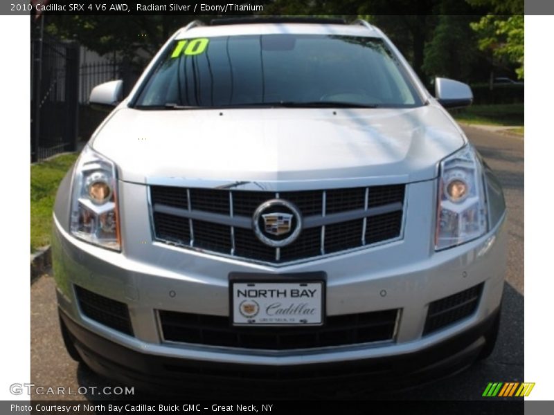 Radiant Silver / Ebony/Titanium 2010 Cadillac SRX 4 V6 AWD