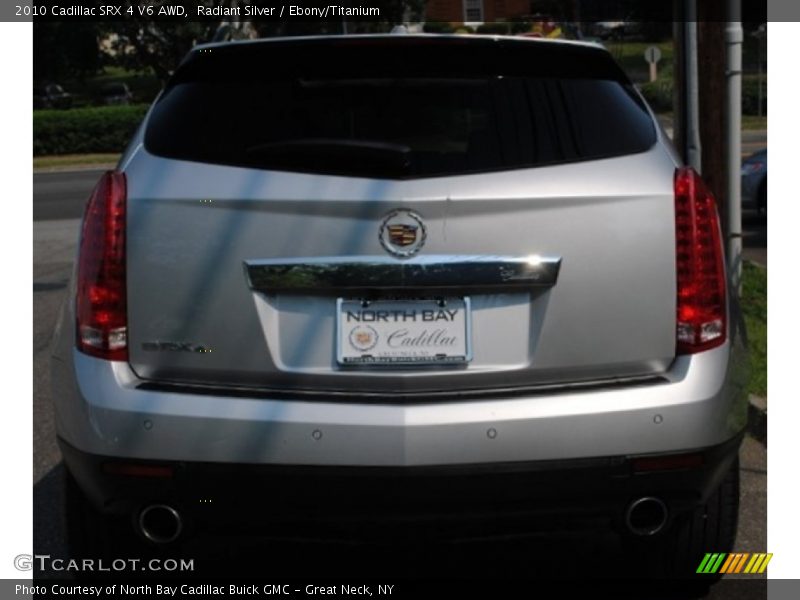 Radiant Silver / Ebony/Titanium 2010 Cadillac SRX 4 V6 AWD
