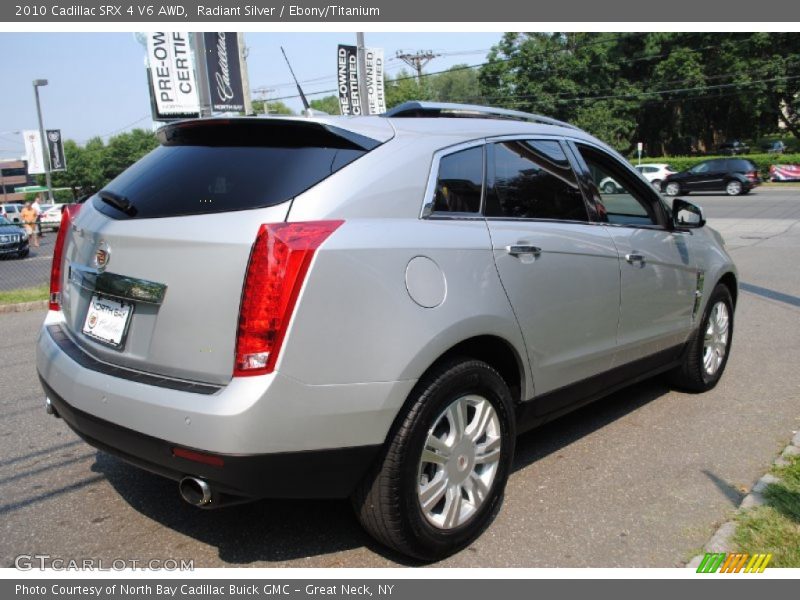 Radiant Silver / Ebony/Titanium 2010 Cadillac SRX 4 V6 AWD