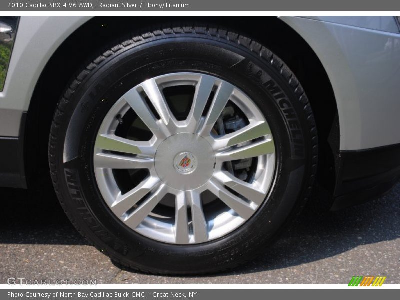Radiant Silver / Ebony/Titanium 2010 Cadillac SRX 4 V6 AWD