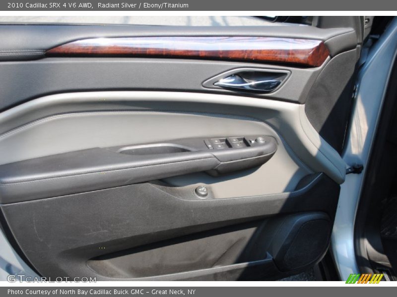 Radiant Silver / Ebony/Titanium 2010 Cadillac SRX 4 V6 AWD
