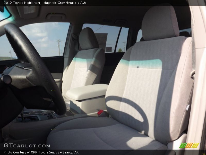 Magnetic Gray Metallic / Ash 2012 Toyota Highlander
