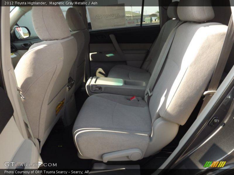Magnetic Gray Metallic / Ash 2012 Toyota Highlander