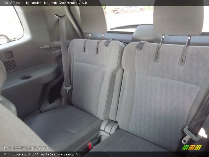 Magnetic Gray Metallic / Ash 2012 Toyota Highlander