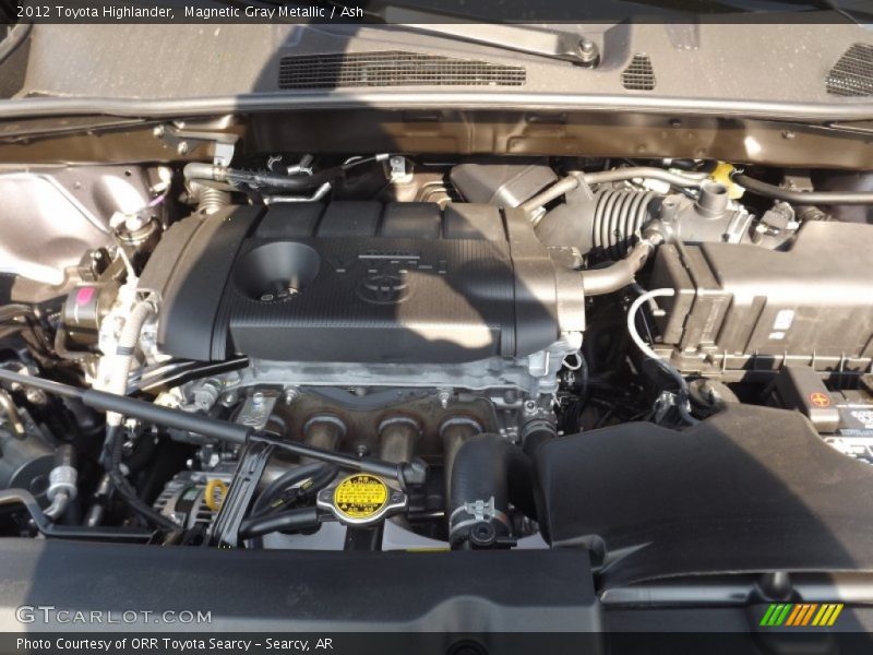 Magnetic Gray Metallic / Ash 2012 Toyota Highlander
