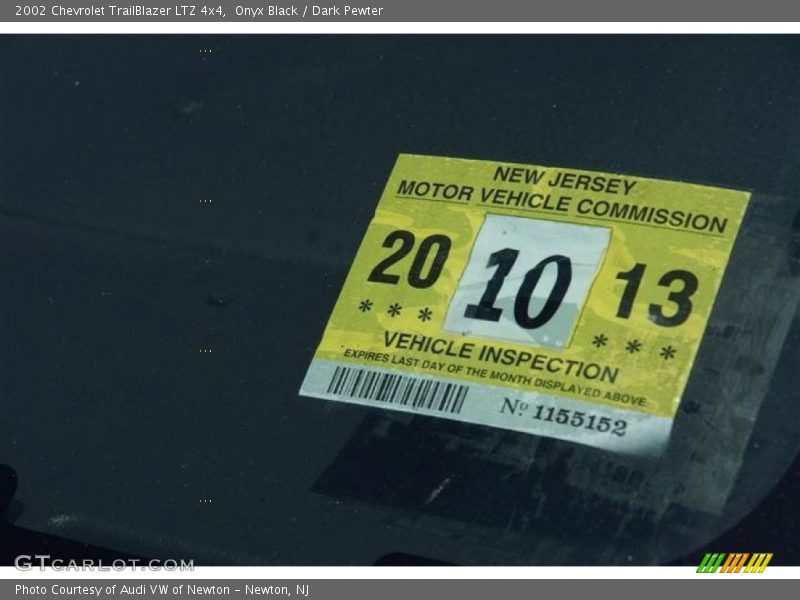 Onyx Black / Dark Pewter 2002 Chevrolet TrailBlazer LTZ 4x4