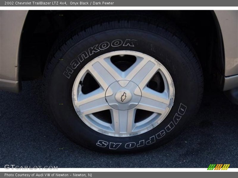 Onyx Black / Dark Pewter 2002 Chevrolet TrailBlazer LTZ 4x4