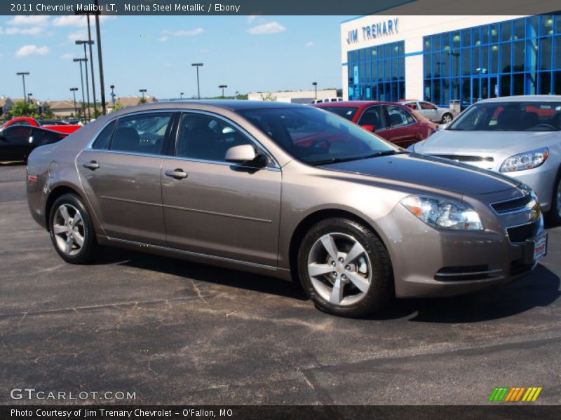 Mocha Steel Metallic / Ebony 2011 Chevrolet Malibu LT