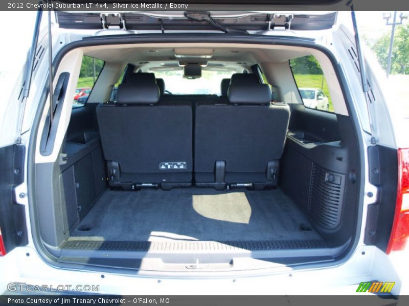 Silver Ice Metallic / Ebony 2012 Chevrolet Suburban LT 4x4