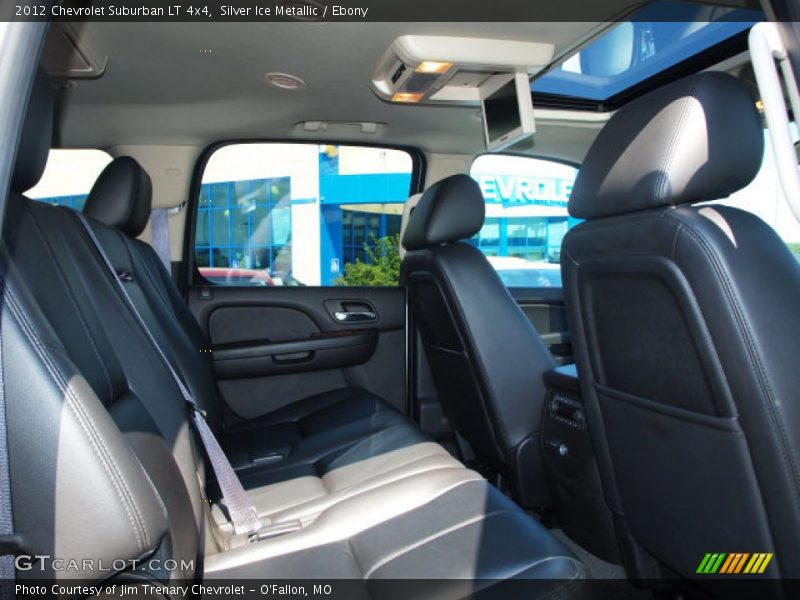 Silver Ice Metallic / Ebony 2012 Chevrolet Suburban LT 4x4