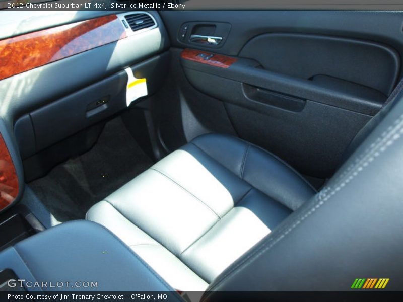 Silver Ice Metallic / Ebony 2012 Chevrolet Suburban LT 4x4
