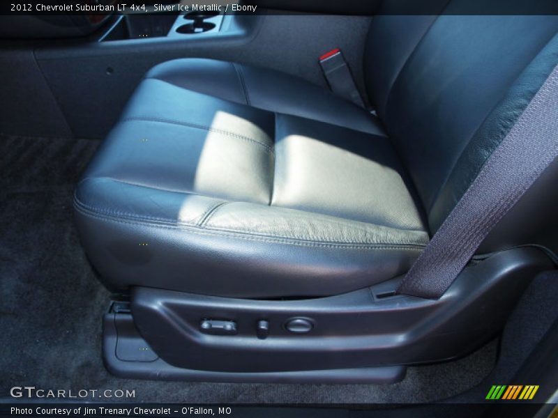 Silver Ice Metallic / Ebony 2012 Chevrolet Suburban LT 4x4