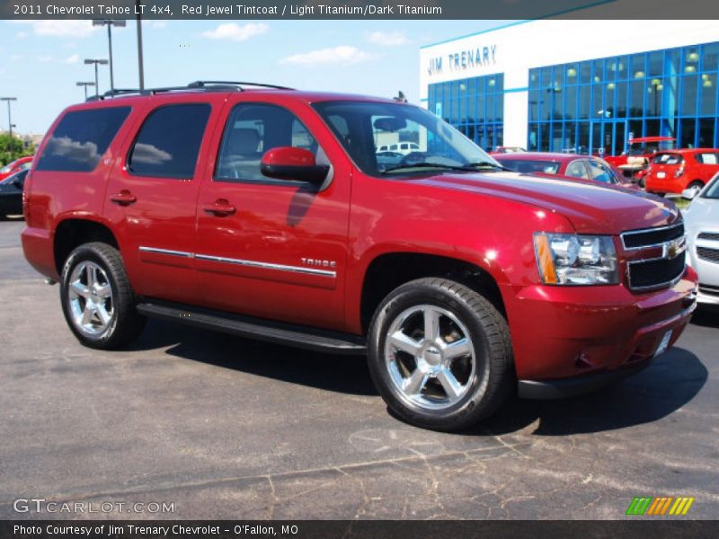 Red Jewel Tintcoat / Light Titanium/Dark Titanium 2011 Chevrolet Tahoe LT 4x4