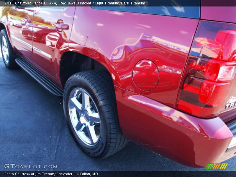 Red Jewel Tintcoat / Light Titanium/Dark Titanium 2011 Chevrolet Tahoe LT 4x4