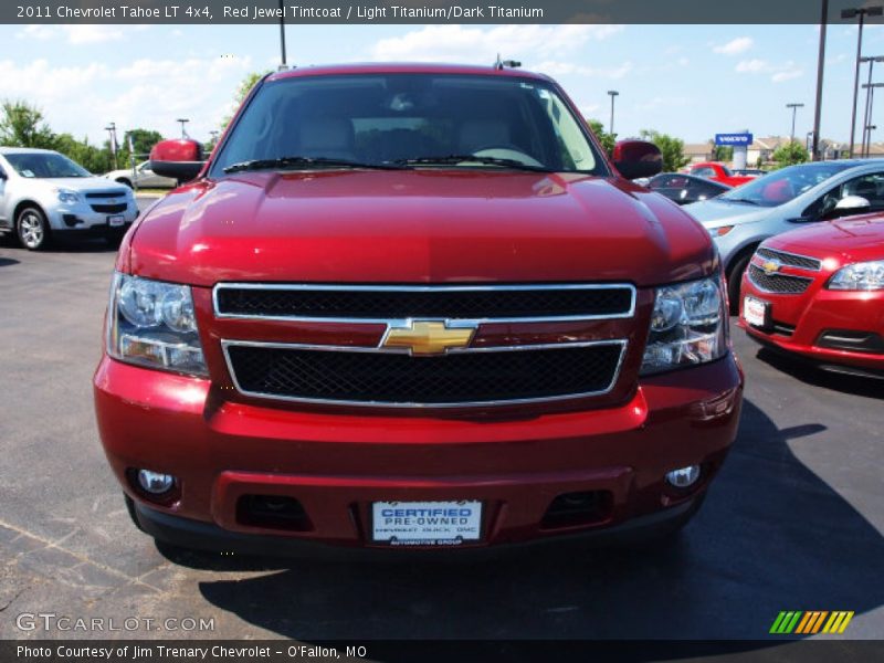 Red Jewel Tintcoat / Light Titanium/Dark Titanium 2011 Chevrolet Tahoe LT 4x4