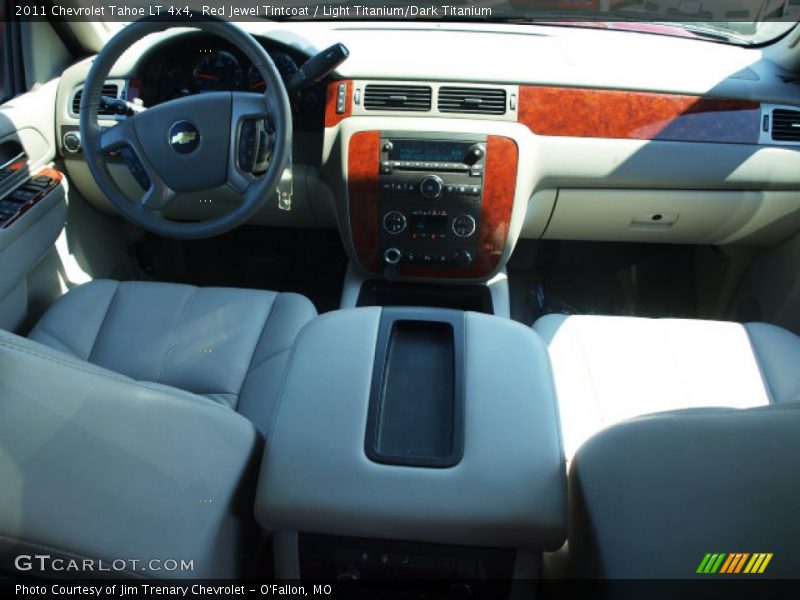 Red Jewel Tintcoat / Light Titanium/Dark Titanium 2011 Chevrolet Tahoe LT 4x4