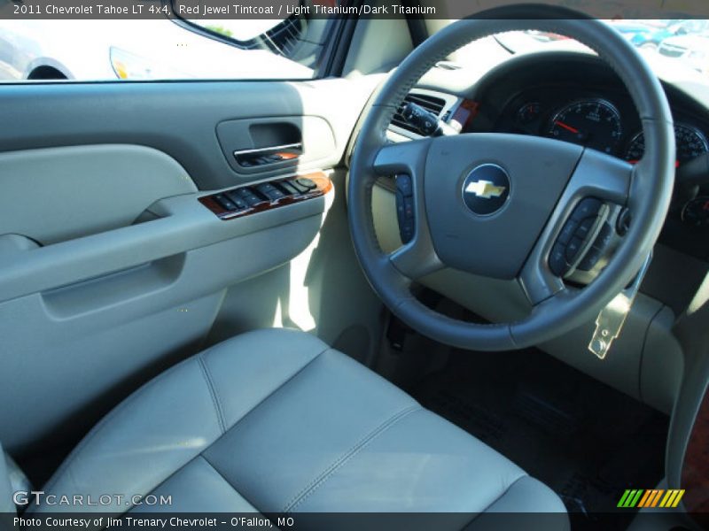Red Jewel Tintcoat / Light Titanium/Dark Titanium 2011 Chevrolet Tahoe LT 4x4