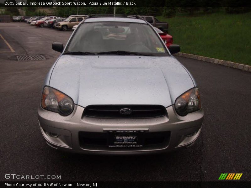 Aqua Blue Metallic / Black 2005 Subaru Impreza Outback Sport Wagon