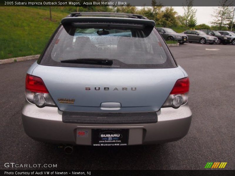 Aqua Blue Metallic / Black 2005 Subaru Impreza Outback Sport Wagon