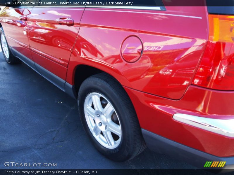 Inferno Red Crystal Pearl / Dark Slate Gray 2006 Chrysler Pacifica Touring