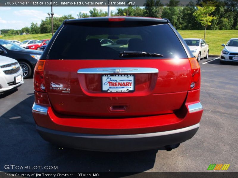 Inferno Red Crystal Pearl / Dark Slate Gray 2006 Chrysler Pacifica Touring