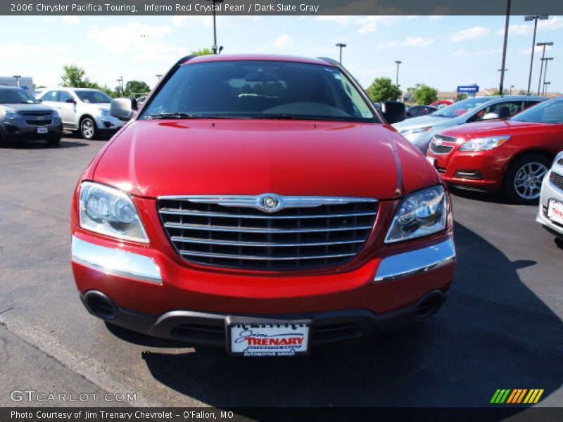 Inferno Red Crystal Pearl / Dark Slate Gray 2006 Chrysler Pacifica Touring