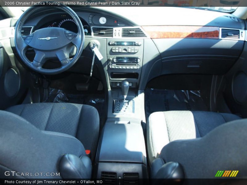 Inferno Red Crystal Pearl / Dark Slate Gray 2006 Chrysler Pacifica Touring