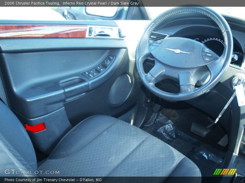 Inferno Red Crystal Pearl / Dark Slate Gray 2006 Chrysler Pacifica Touring