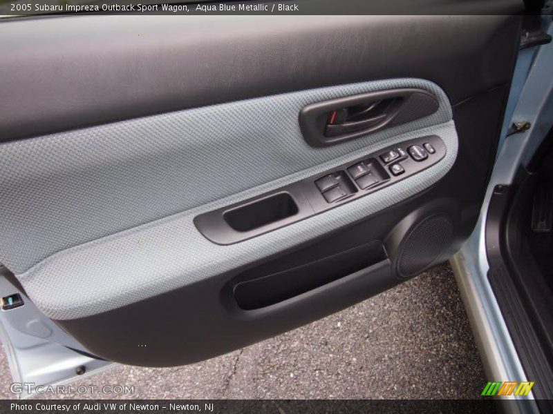 Aqua Blue Metallic / Black 2005 Subaru Impreza Outback Sport Wagon