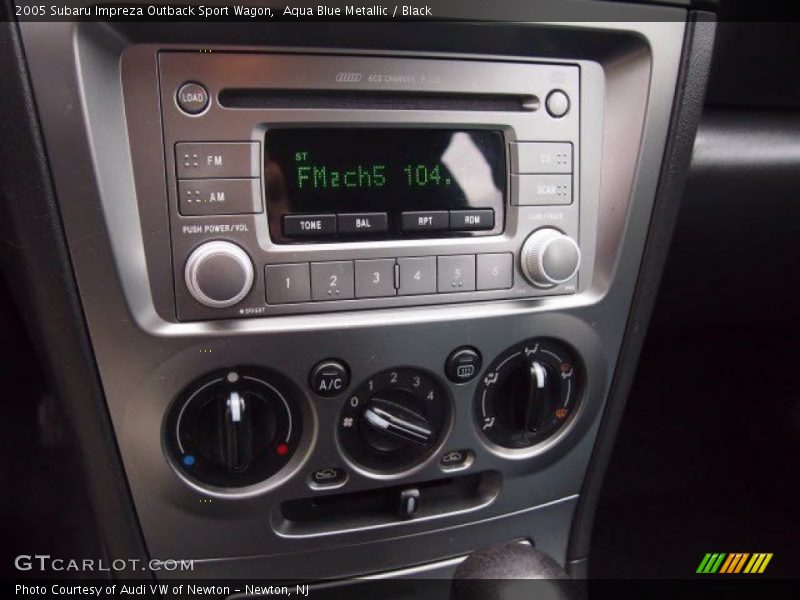 Aqua Blue Metallic / Black 2005 Subaru Impreza Outback Sport Wagon
