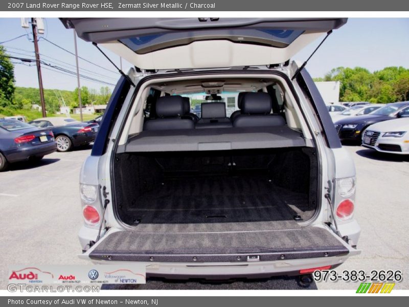 Zermatt Silver Metallic / Charcoal 2007 Land Rover Range Rover HSE