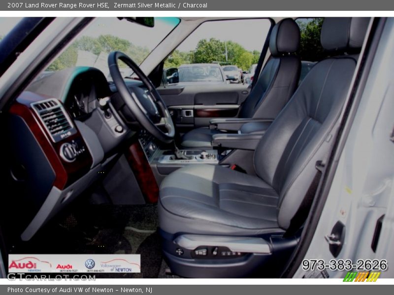 Zermatt Silver Metallic / Charcoal 2007 Land Rover Range Rover HSE