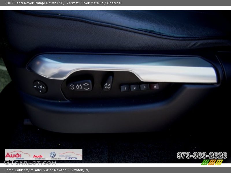 Zermatt Silver Metallic / Charcoal 2007 Land Rover Range Rover HSE