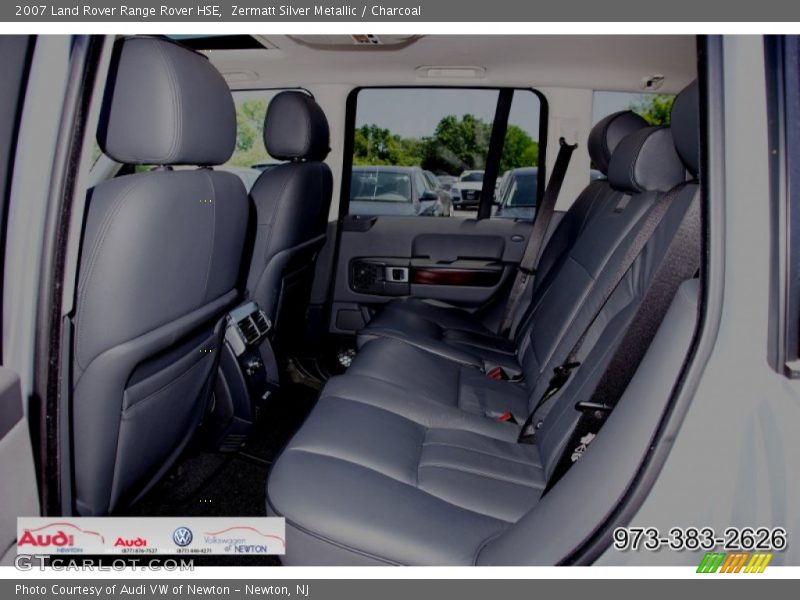 Zermatt Silver Metallic / Charcoal 2007 Land Rover Range Rover HSE