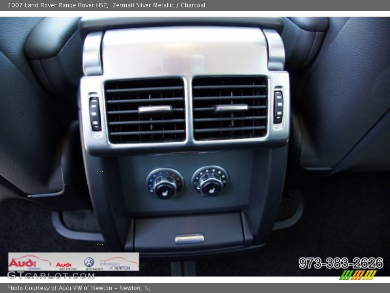 Zermatt Silver Metallic / Charcoal 2007 Land Rover Range Rover HSE
