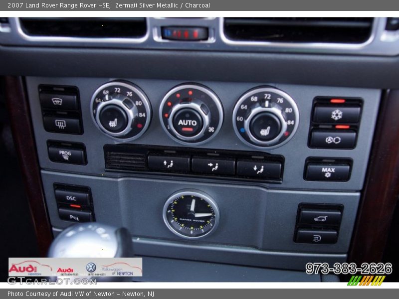 Zermatt Silver Metallic / Charcoal 2007 Land Rover Range Rover HSE