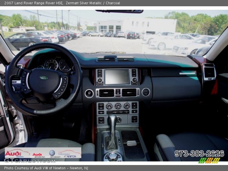Zermatt Silver Metallic / Charcoal 2007 Land Rover Range Rover HSE