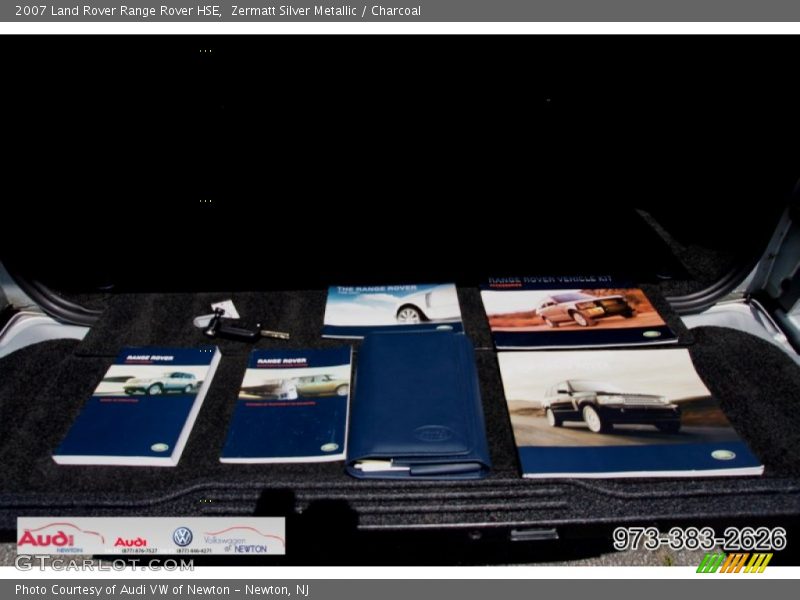 Zermatt Silver Metallic / Charcoal 2007 Land Rover Range Rover HSE
