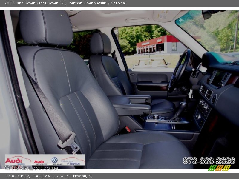 Zermatt Silver Metallic / Charcoal 2007 Land Rover Range Rover HSE