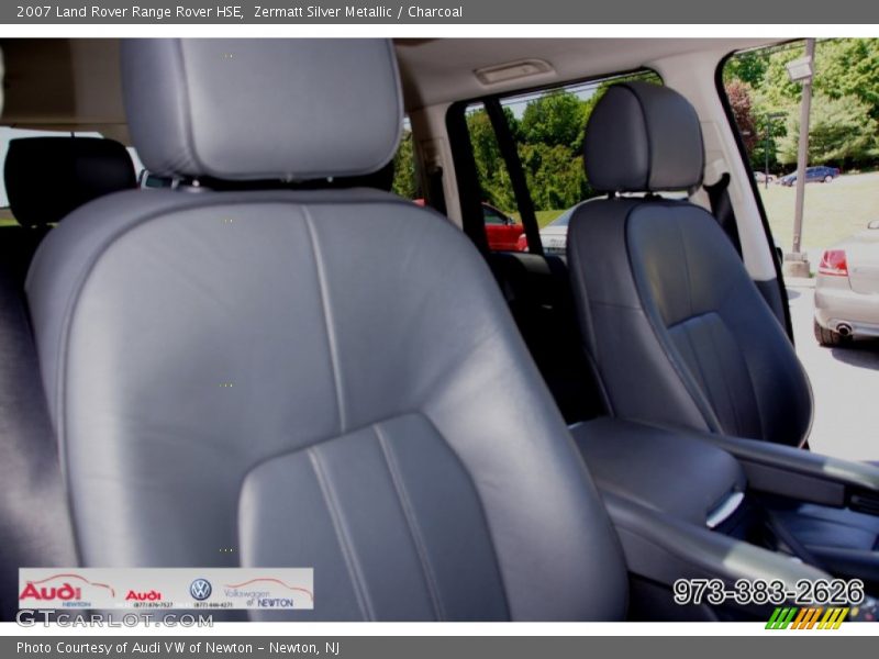 Zermatt Silver Metallic / Charcoal 2007 Land Rover Range Rover HSE