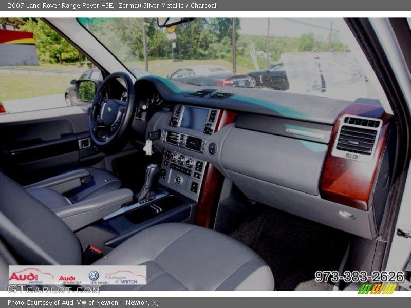 Zermatt Silver Metallic / Charcoal 2007 Land Rover Range Rover HSE