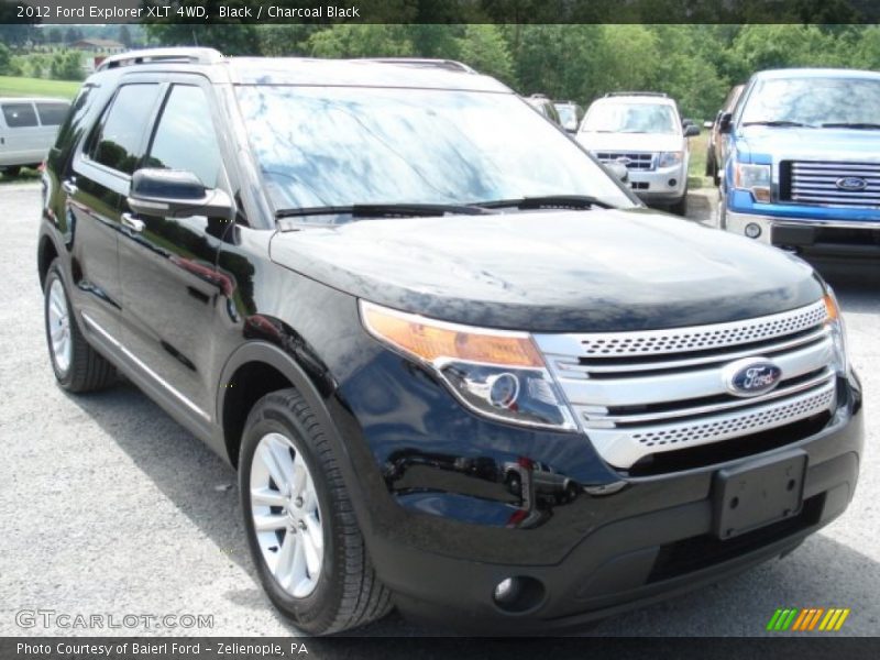 Black / Charcoal Black 2012 Ford Explorer XLT 4WD