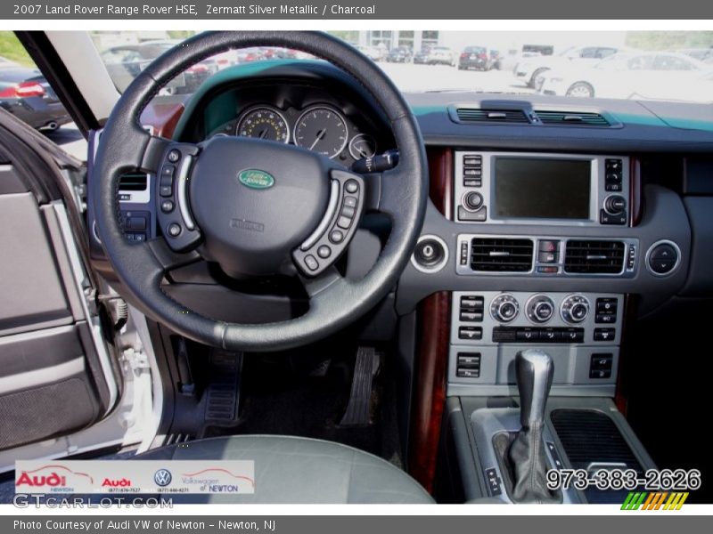 Zermatt Silver Metallic / Charcoal 2007 Land Rover Range Rover HSE