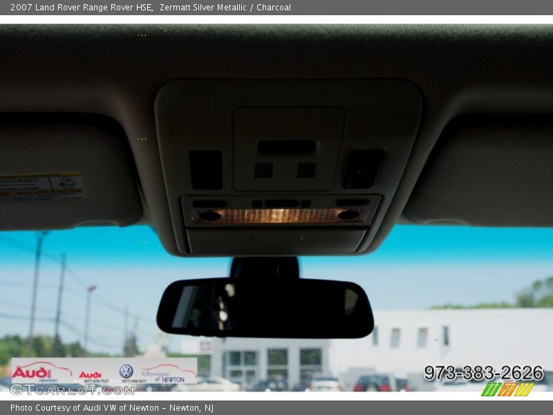 Zermatt Silver Metallic / Charcoal 2007 Land Rover Range Rover HSE