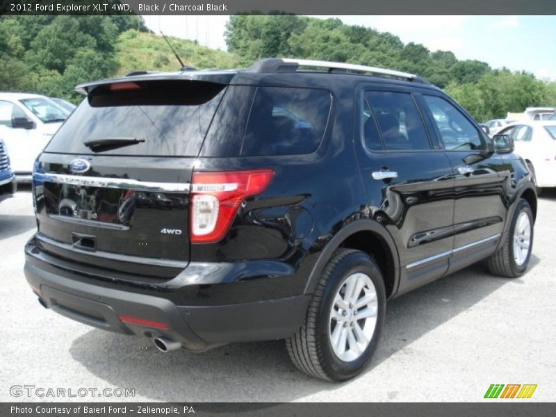 Black / Charcoal Black 2012 Ford Explorer XLT 4WD