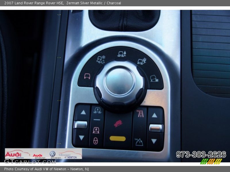 Zermatt Silver Metallic / Charcoal 2007 Land Rover Range Rover HSE