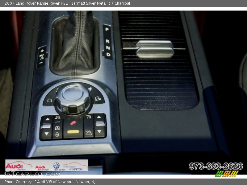 Zermatt Silver Metallic / Charcoal 2007 Land Rover Range Rover HSE