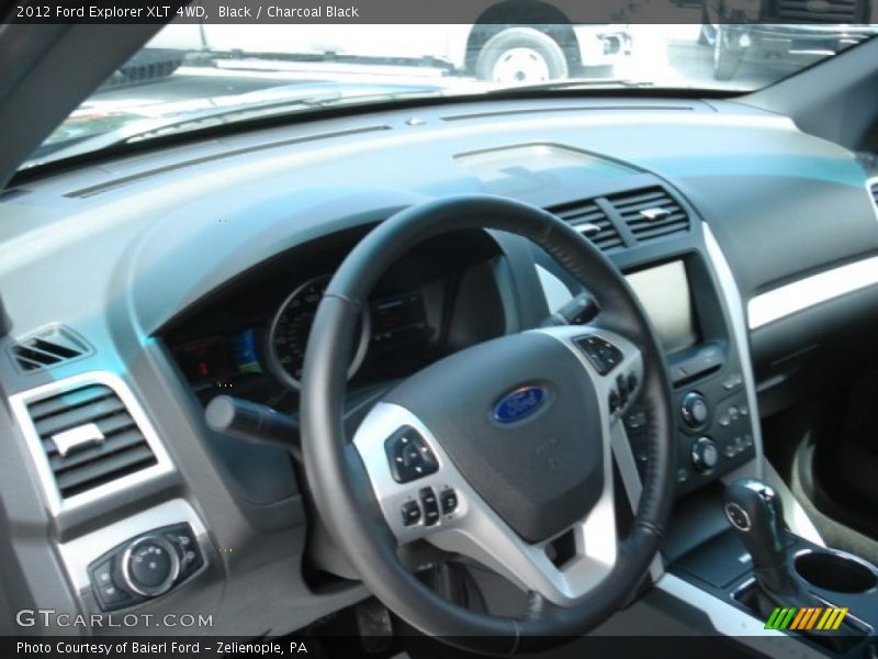 Black / Charcoal Black 2012 Ford Explorer XLT 4WD